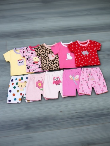 Комплект carters love коралловый