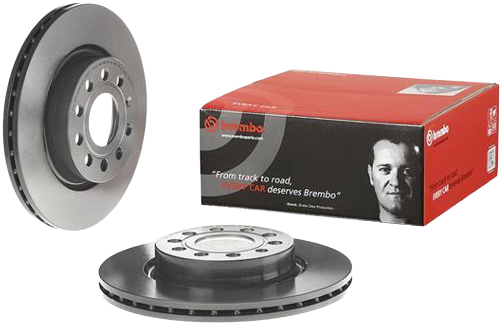 Диски Brembo передние 09916711