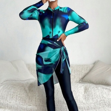 Купальник буркини TR trendy бирюзовый