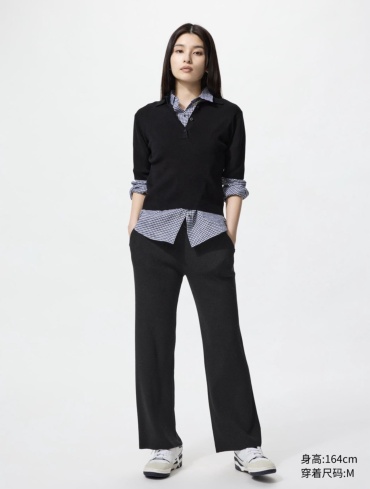 Повседневные брюки Uniqlo черный