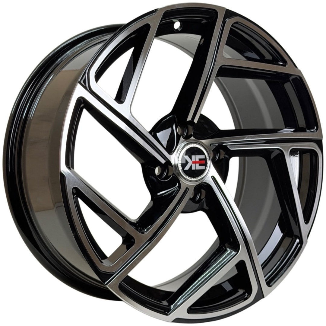 Wheels FBX115DD 7.5x17/4x100 D67.1 ET35 4 диска черный, хром