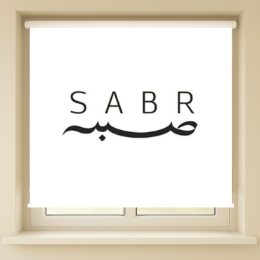 LuxPrint Рулонные шторы с фотопечатью SABR белый 140x140 см