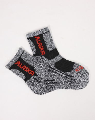 Носки Panda Kids PP24091 1 пара серый, оранжевый 5-8 лет