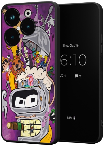 Чехол для Infinix HOT 40, HOT 40 Pro рисунок