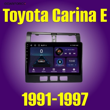 GearForce CC Toyota Carina E 1991-1997 2GB+32GB + камера заднего вида в штатное место