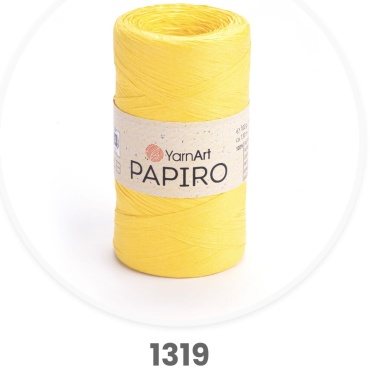 Бобина YarnArt Papiro Raffia Папиро Рафия из пальмы 1319 130 м 100 г