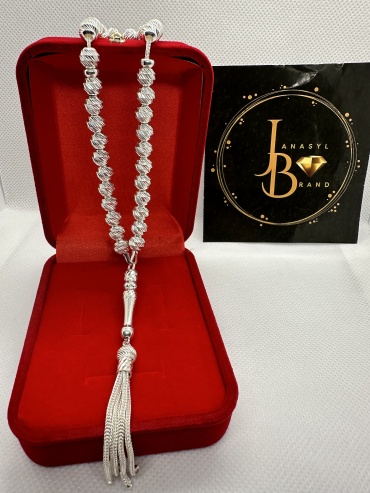 Четки JANASYL Brand ручные серебро 20 см без вставок