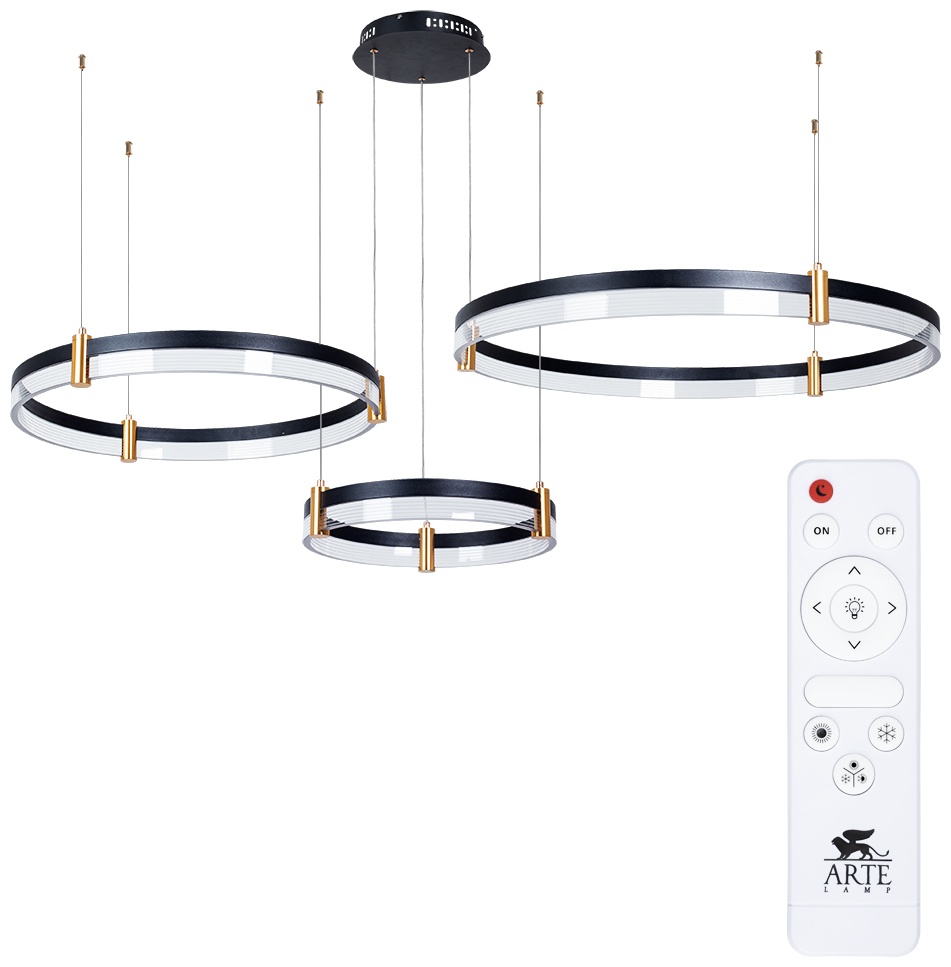 Люстра подвесная Arte Lamp LED, кол-во ламп: 1 шт