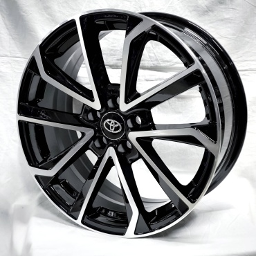 Luistone 1505 7x17/5x100 D67.1 ET35 4 диска черный, серебристый