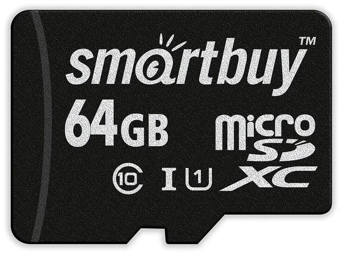 Карта памяти Smartbuy microSDXC SB64GBSDCL10-00 64 Гб