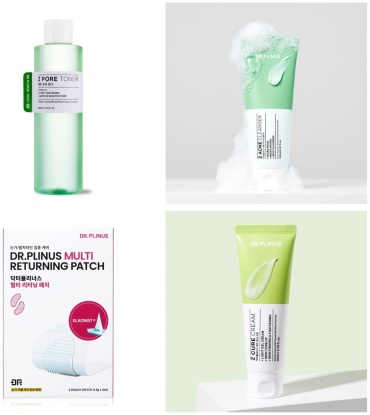 DR.PLINUS Zero Cure Acne Set Противовоспалительный Набор Против Акне набор по уходу за лицом унисекс