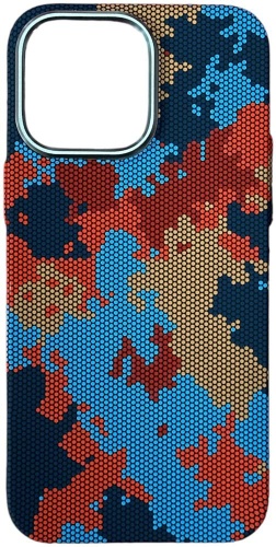 Чехол GLASS для Apple iPhone 15 Pro Max многоцветный
