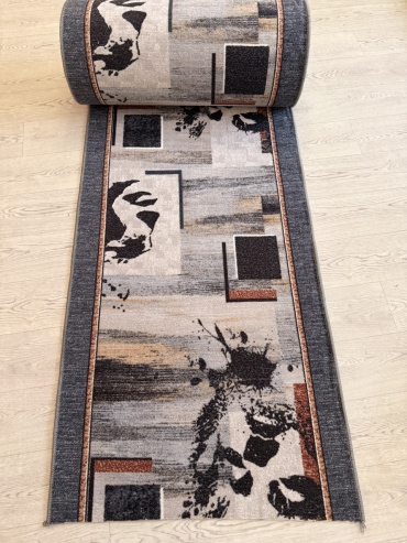 Ковровая дорожка Carpets Vitebsk короткий ворс, полипропилен, войлок, 80 см x 4 м