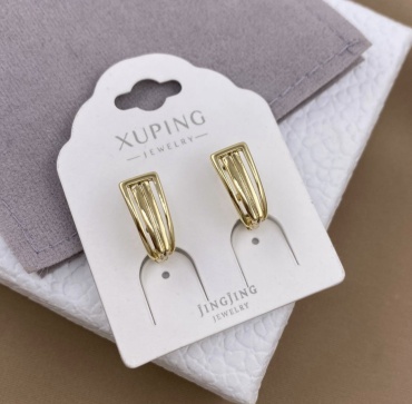 Серьги Xuping бижутерный сплав, фианит