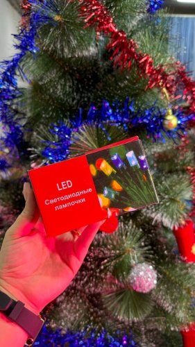 Светодиодная лента LED цвет свечения мультиколор 8 м