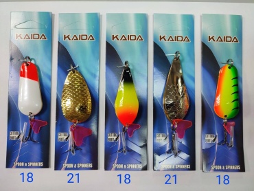 Блесна Kaida 933378160 5 шт мультиколор