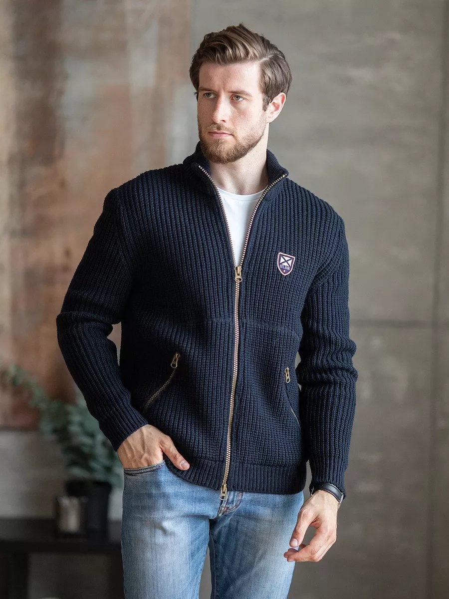 Кардиган JB casual синий