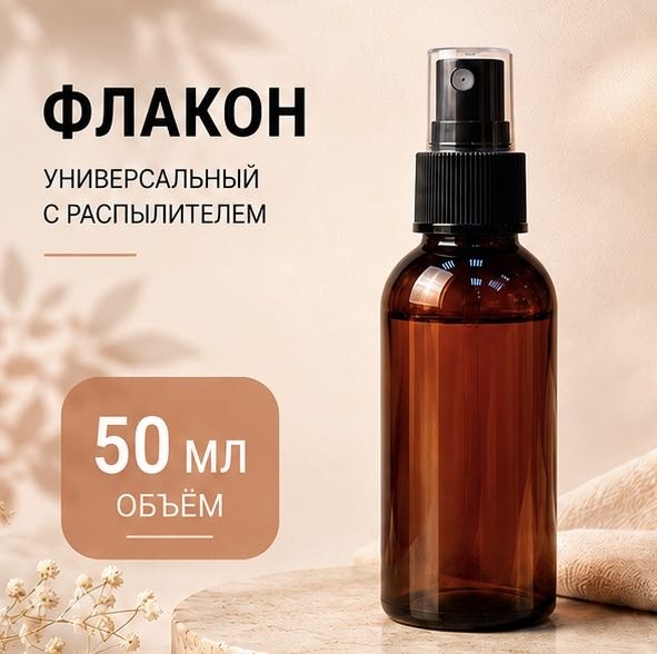 Dr.Yoffee флакон косметический наливным путем стекло 50 мл 1 шт