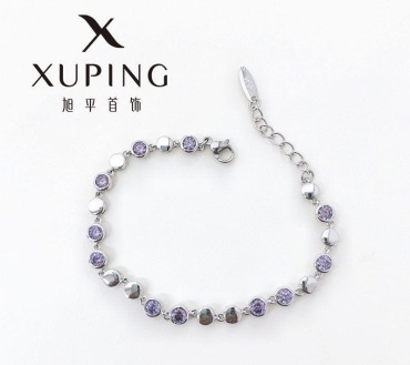 Xuping Jewelry длина 18 см бижутерный сплав, фианит