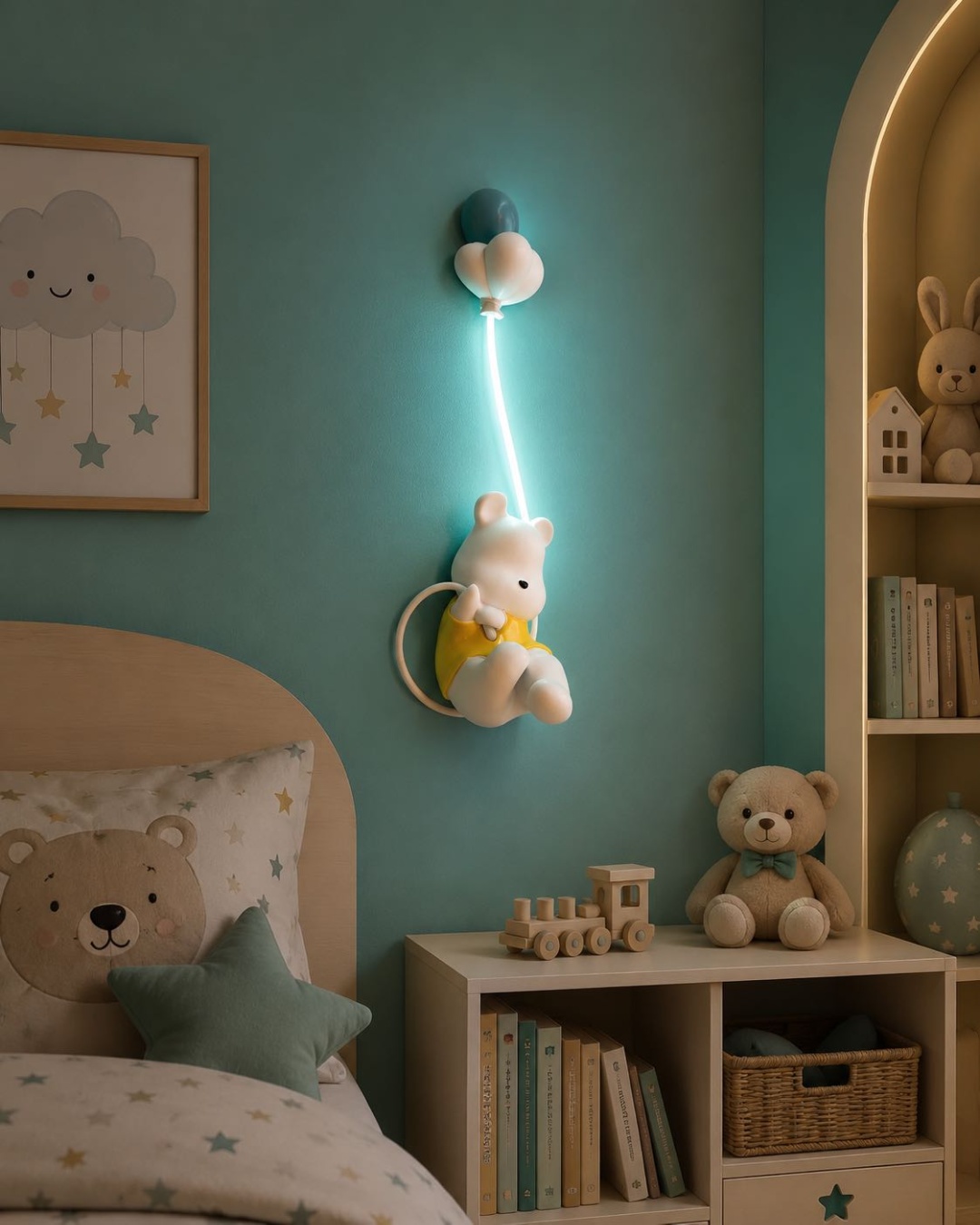 Бра настенный Werline LED, белый, желтый