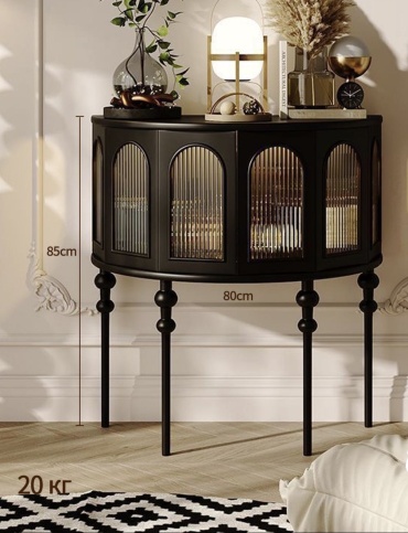 Консоль Arco Elegance, 80х40x85 см, черный