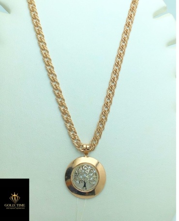 GOLD Time 599955381 длина 55 см, вес 7.3 г золото, плетение тройной ромб