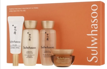 Sulwhasoo perfecting daily routine 4 step набор по уходу за лицом для женщин