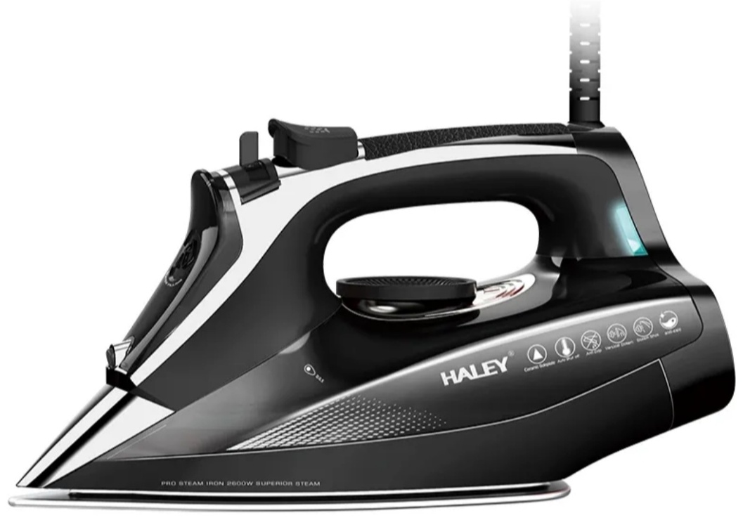 Утюг Haley HY-2071 черный, серый