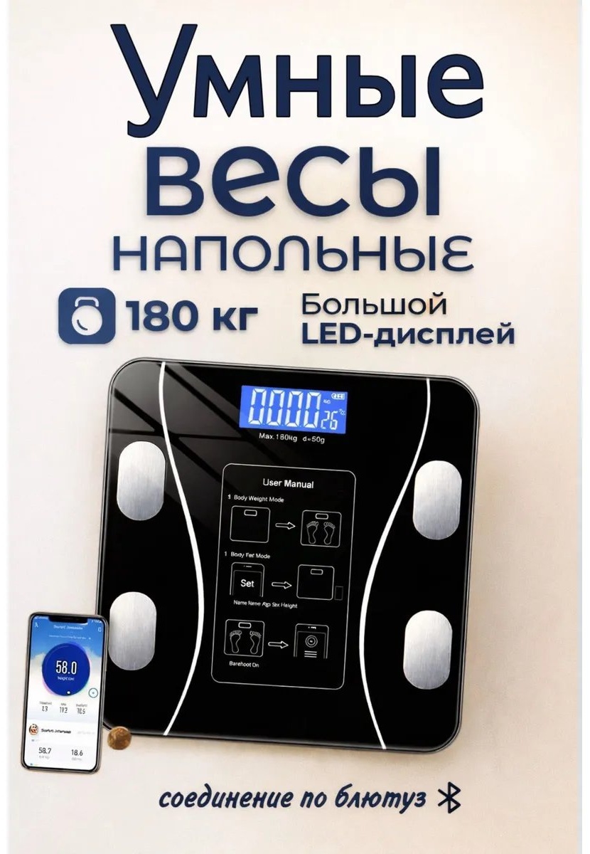 Напольные весы детские электронные 808788918 до 180 кг