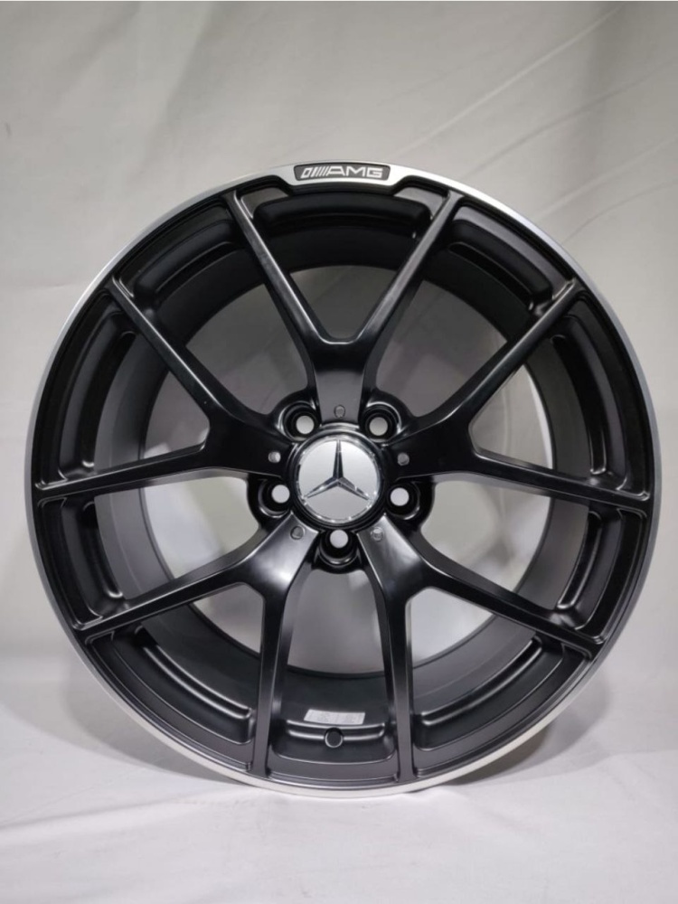 Rainbow MERS 933 8.5/9.5x18/5x112 D66.6 ET35 4 диска черный, серебристый