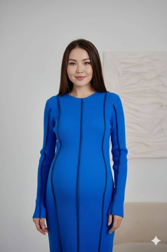 Для беременных синий