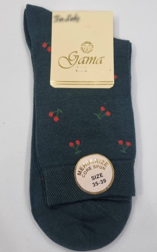 Носки Gama 1 пара зеленый, бирюзовый 35-39