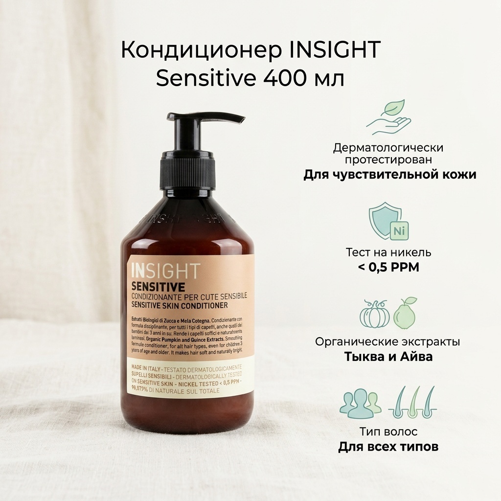 INSIGHT Sensitive Для чувствительной кожи кондиционер 400 мл