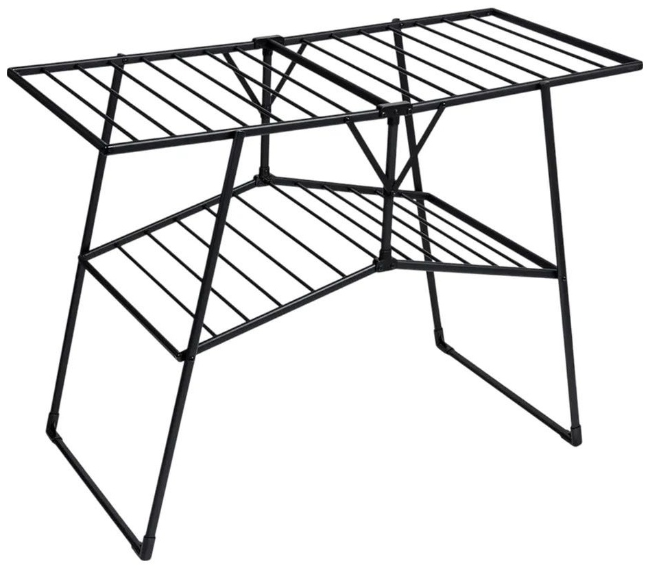Сушилка напольная 61x131x90 см, кол-во уровней: 2, металл