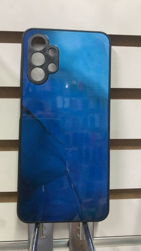 Чехол для Samsung Galaxy A13 темно-голубой