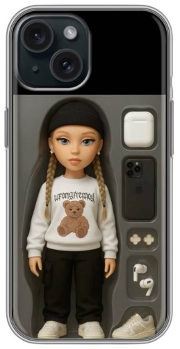 Чехол BAIKO для Apple iPhone 15 рисунок