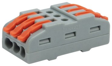 Клемма REXANT 07-6263-3 от 0.08 до 4 кв.мм, 1 шт