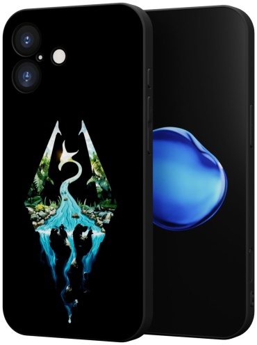Чехол Mcover для Apple iPhone 16 рисунок