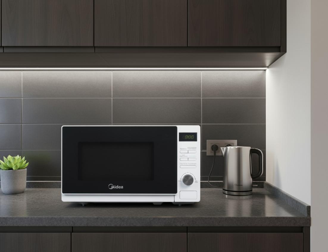 Микроволновая печь Midea AM720C4E-W белый
