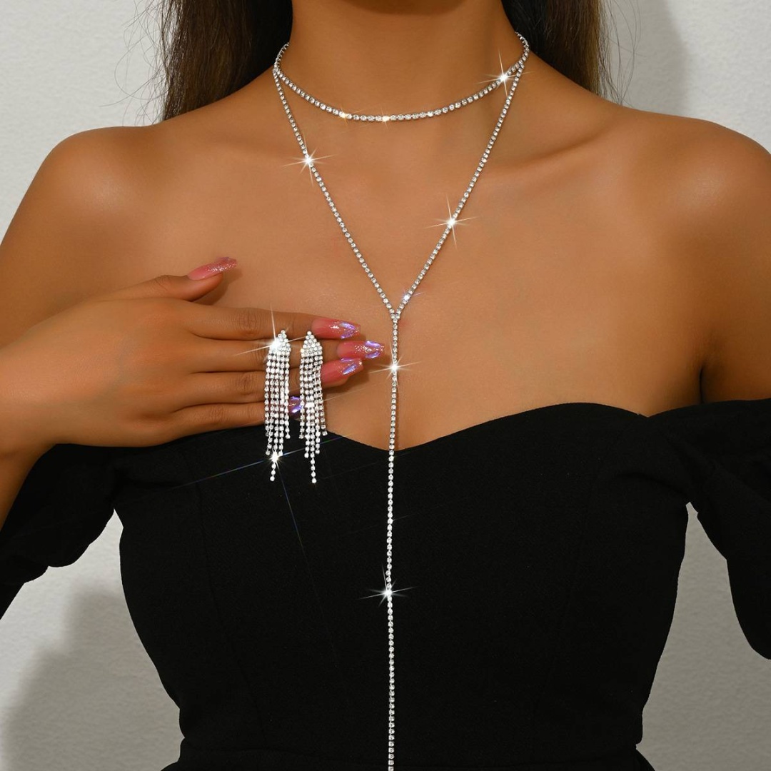 Fashion Jewelry бижутерный сплав, стразы