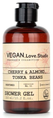 VEGAN.Love.Studio "Cherry&Almond Tonka Beans" гель 300 мл