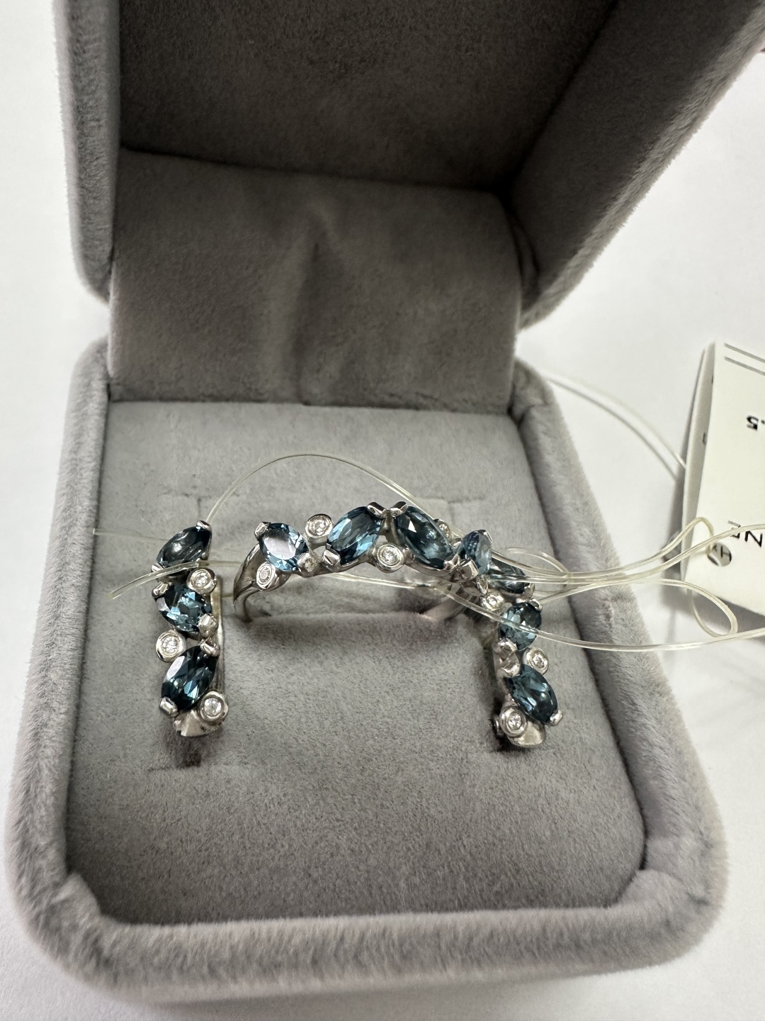 AQUAMARINE 4415808.5/6525508.5 вес 4.71 г серебро, фианит