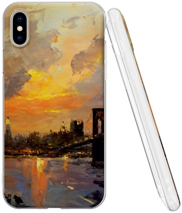 Чехол Mcover для Apple iPhone X, iPhone Xs рисунок