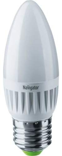 Navigator 4W E27, светодиодная, теплый белый