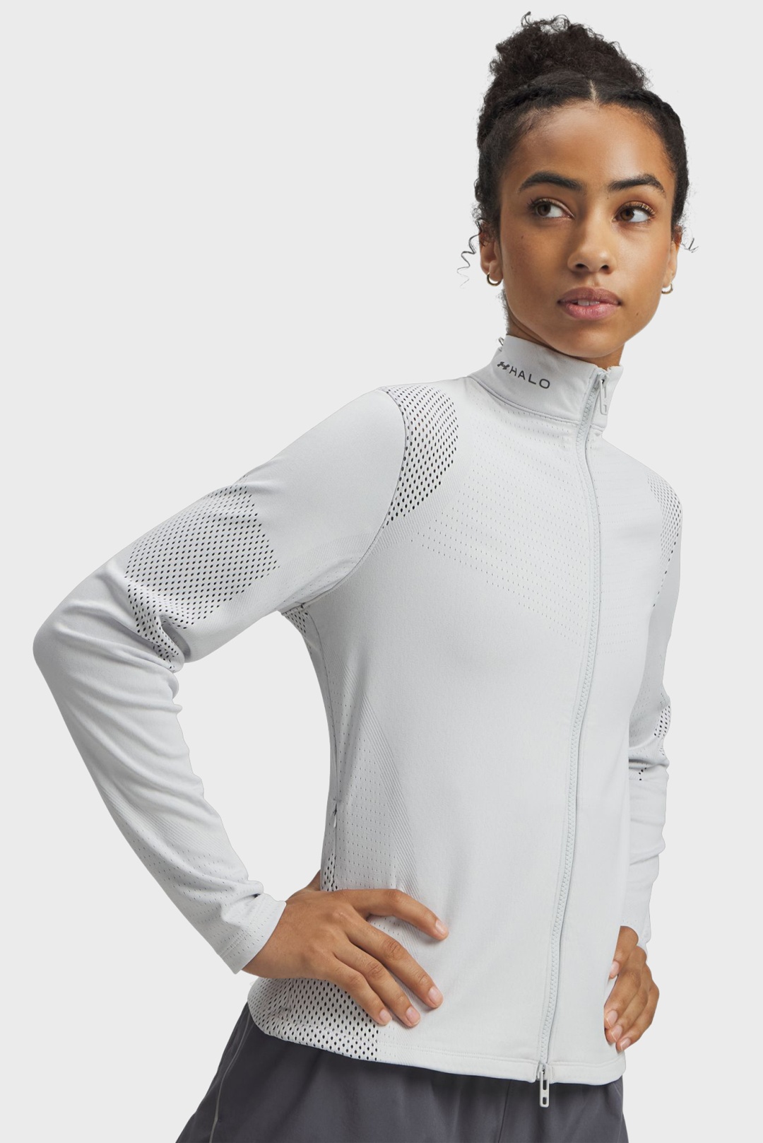 Лонгслив Under Armour серый