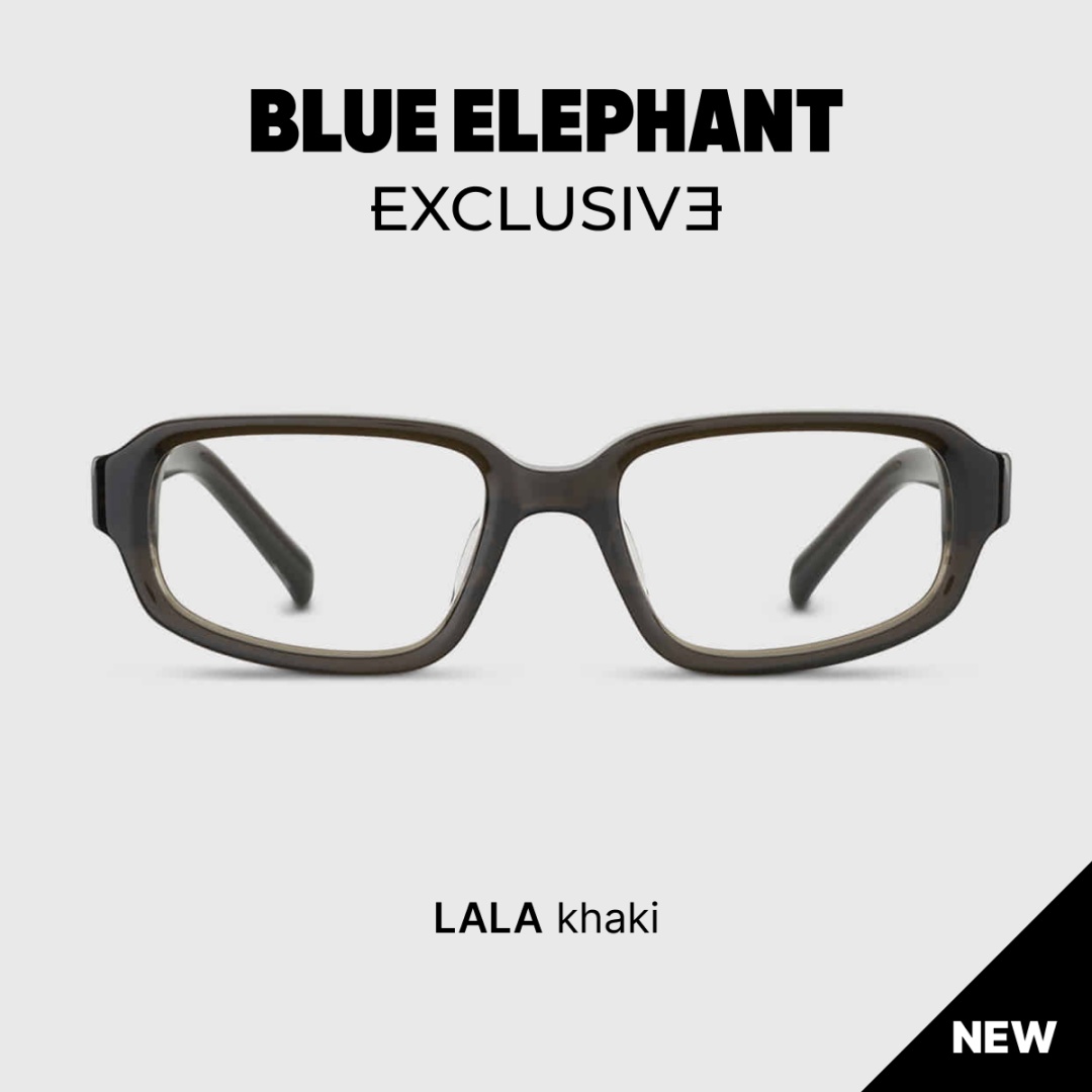 BLUE ELEPHANT очки прямоугольные однотонные