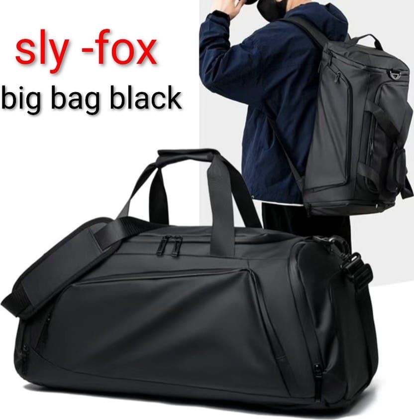Сумка SLY-FOX нейлон, полиэстер черный 25 л