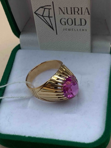 NURIA GOLD 6677855432 размер 19 вес 7.09 г золото, рубин