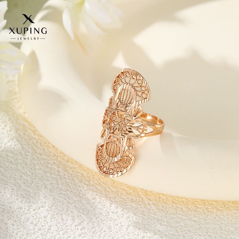 Кольцо Xuping Jewelry 165165165 размер 16.5 медицинское золото, без вставок