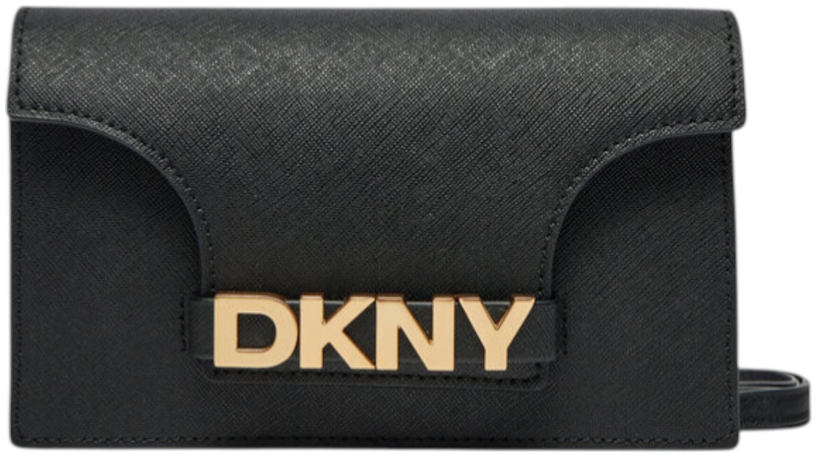 Поясная сумка DKNY натуральная кожа, полиуретан черный 4 л